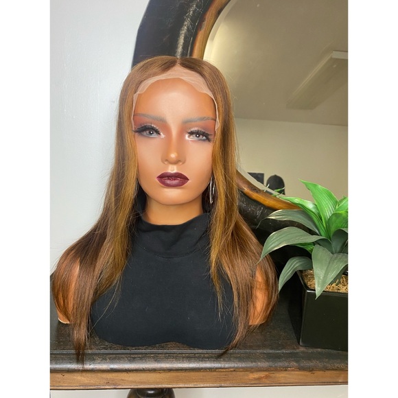 WANDA| 100% HUMAN HAIR 13X4 100% BLONDE LACE FRONT WIG main image 9